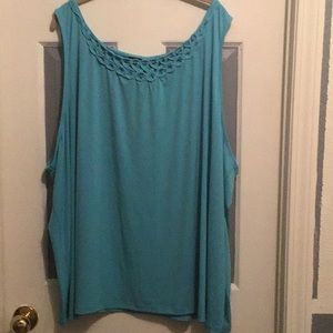 5x turquoise tank top NWT